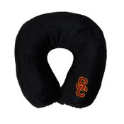 USC Trojans Black SC Interlock Neck Pillow